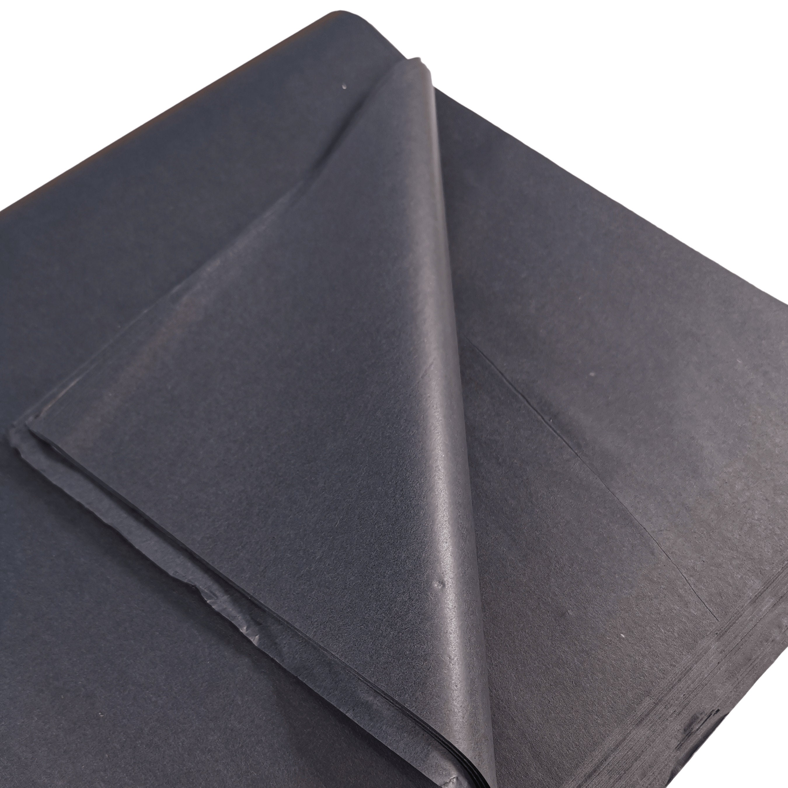 Black Coloured Tissue Paper Sheets Luxury Large Acid Free Art