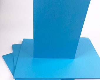 Bright Blue A4 Craft Card, 160gsm, 10 Sheets.