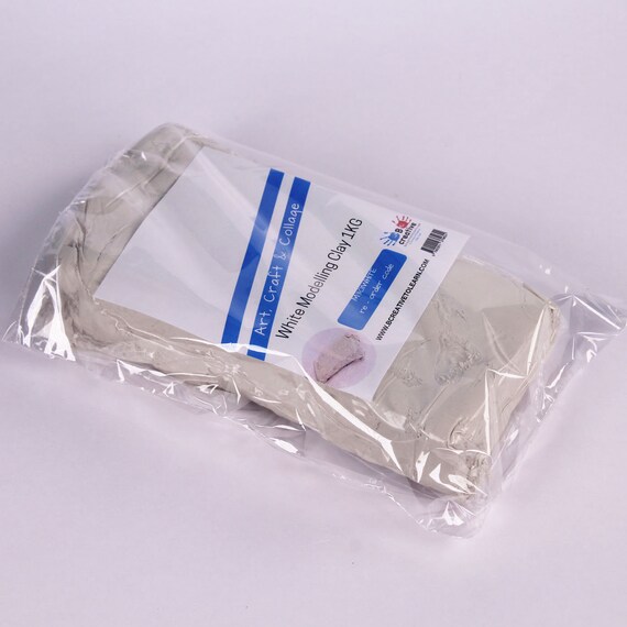 1kg Light Grey Air Drying Modelling Clay for CraftsModelling Crafts