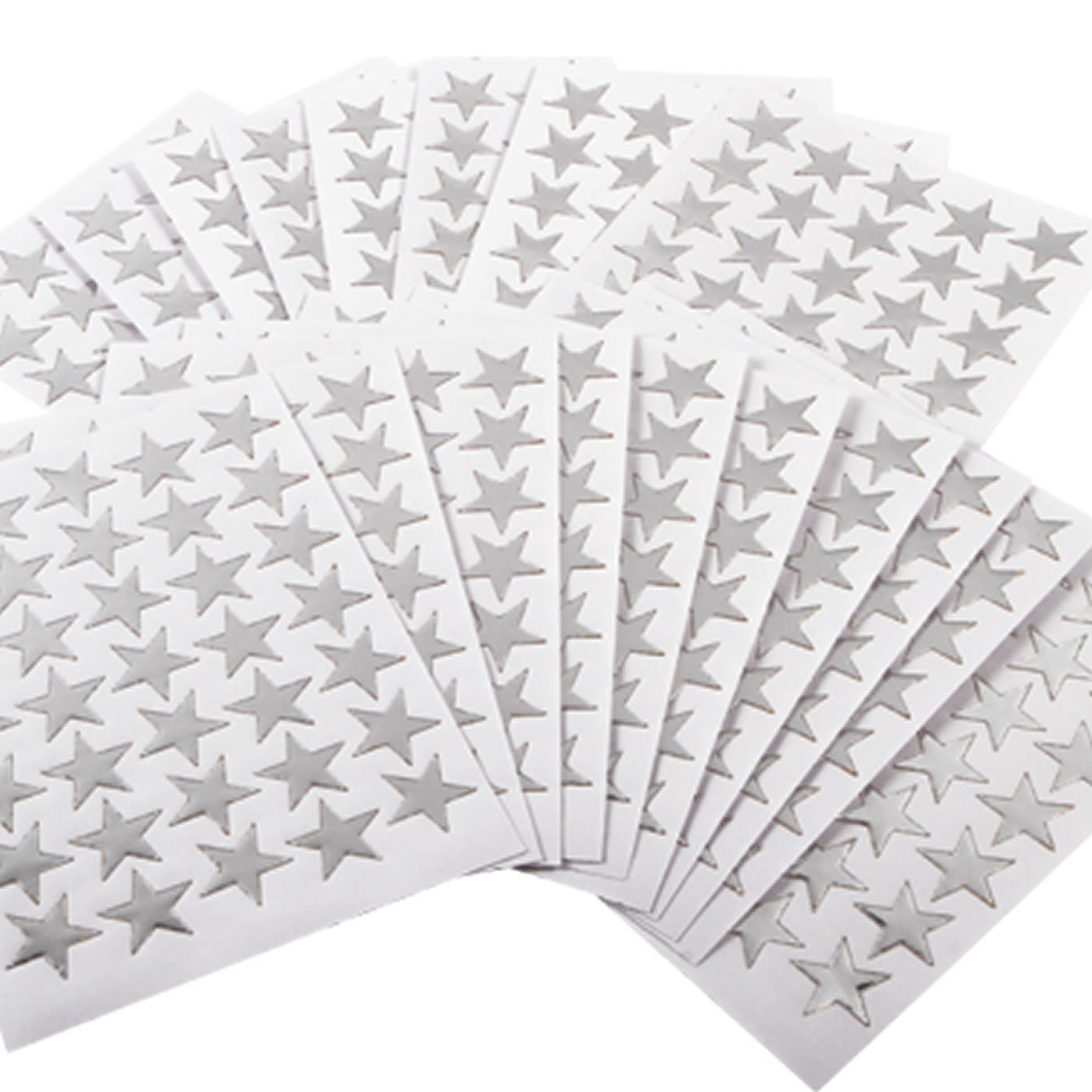Silver Star Stickers for Kids Encouragement Well Done Encouraging Merit  Stars Pack of 700 