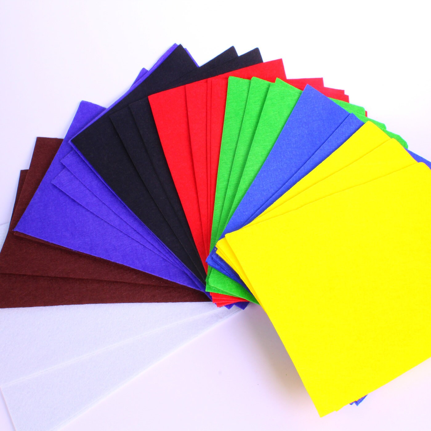 Springboard Coloured Felt Squares 23 cm Pack of 50