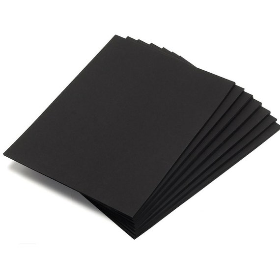 A3 Black Card  Recycled Craft Stock, 270gsm