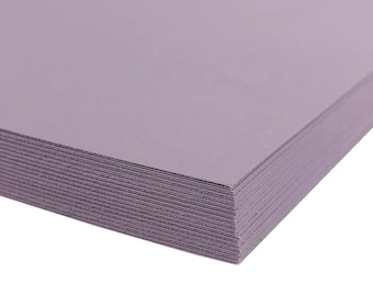A5 Lilac Card 50 Sheets Light Purple Card 160gsm Coloured A5 Printer Photocopier Coloured Card Sheets