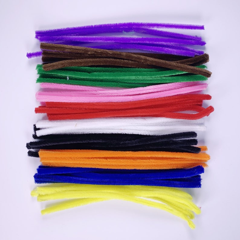 Pijpenragers Giant Pipe Cleaners Extra Long Flexible Assorted Bright