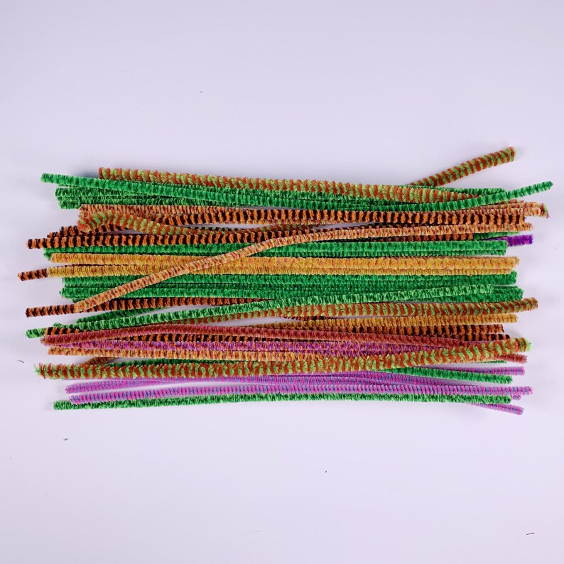 Pipe Cleaners Long Multi Coloured Effect Classpack 250 Pack Etsy UK