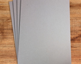 A3 Greyboard Sheets, 1000 Micron Recycled Card, Sturdy Backing Boards.