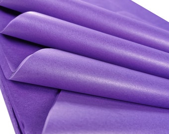 Violet Coloured Tissue Paper Sheets Luxury Large Acid Free Art Tissue Paper Gift Wrap