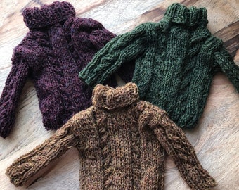Cable sweaters for Taeyang