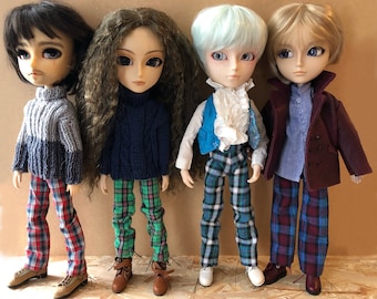 Tartan pants for Taeyang doll - new colors!