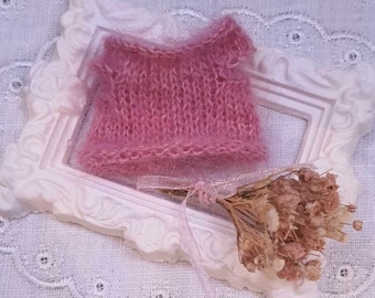 Small mohair tops for Irreal Doll, Chibbi Poulpy et Jacoosun