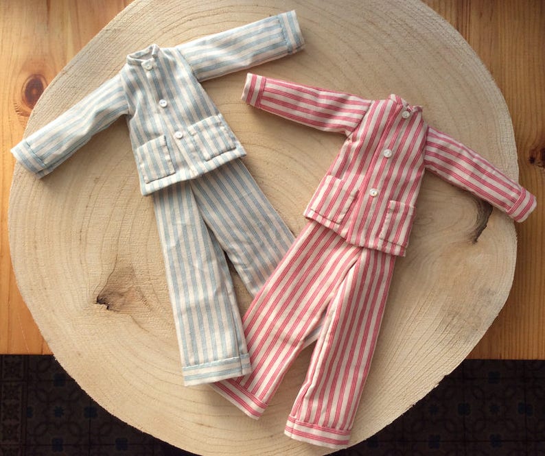 for Pullip dolls or similar formats Pajamas \u00abgrandfather\u00bb