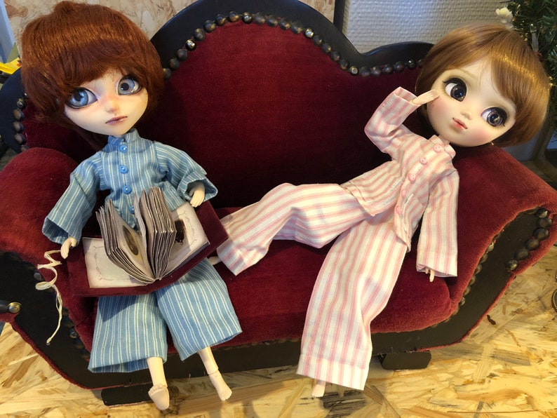 for Pullip dolls or similar formats Pajamas \u00abgrandfather\u00bb