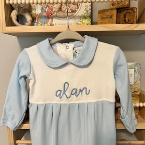Newborn Boy Coming Home Outfit, Newborn Girl Coming Home Outfit, Personalized Baby Outfit, Embroidered Baby Coming Home Outfit, Embroidered