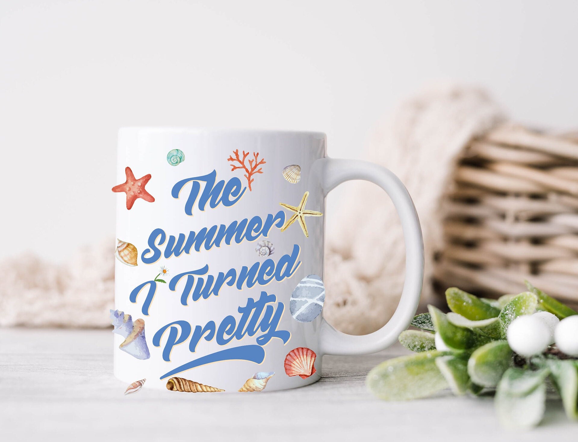 Pastele The Summer I Turned Pretty 4 Custom Travel Mug Awesome Personalized  Name Stainless Steel Drink