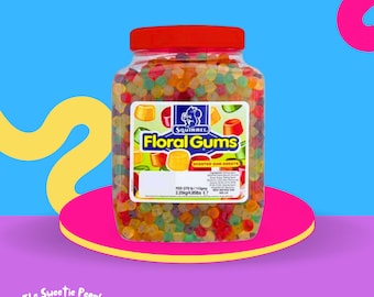 Gommes Florales, Écureuil, Pot Plein 2,25kg