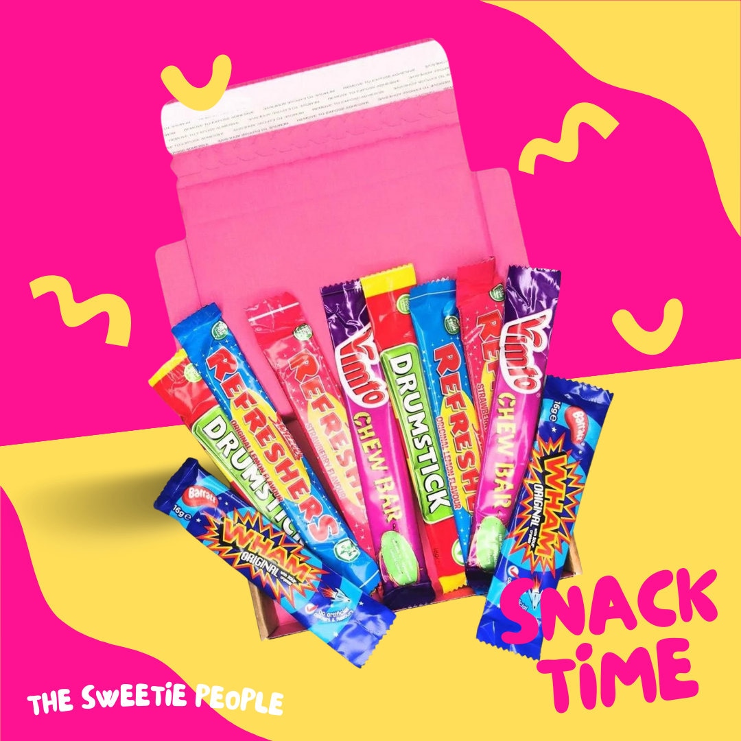 Mega Chew Bar Sweet Selection Box - 20 X Amazing India - View #9
