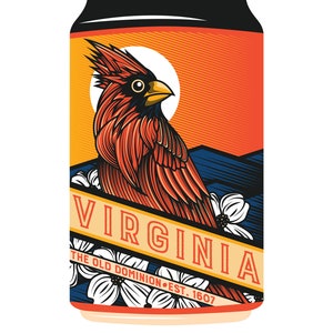 Virginia Beer screenprint