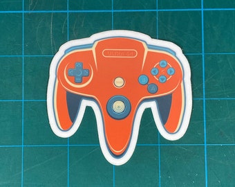 N64 vinyl sticker