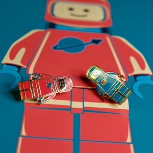 Lego Man enamel pin - set