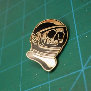 Space Guy enamel pin