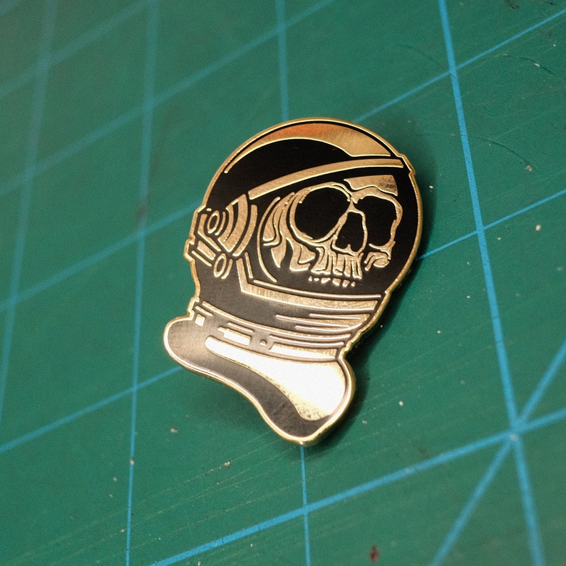 Space Guy enamel pin image 1