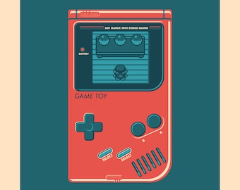 Gameboy screenprint