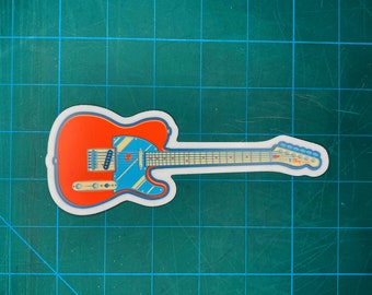 Telecaster vinyl sticker