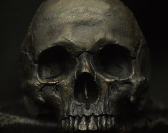 Into The Fire Jewelry - Skull ring half jaw mens silver skull rings handmade jewelry .925 etsy #21