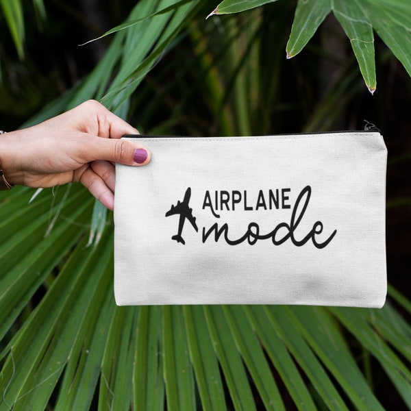 Airplane Mode Pouch, Travel Accessory, Phone-Free Time, Flight Essentials, Carry-On Bag, Digital Detox, Unplugged Flight