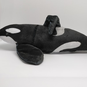 Orca whale soft toy sale