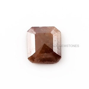 0.48 ct Natural Loose Rose Cut Diamond, 4.75x5 mm Octagon Diamond, Rose Cut Diamond Loose, Fancy Color Diamond, Loose Diamonds, 1 pcs