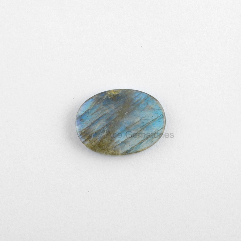Wholesale Stone Labradorite 15x20x3mm Both Side Flat Smooth Stone 5 Pcs. Calibrated Cabochons Gemstone Labradorite Loose Gemstone