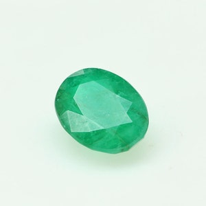 Top-Qualität, natürliche Smaragd Edelstein, echte natürliche oben grüne Smaragd Oval geschnitten Brasilien Edelstein 7,32 Cts. grüne Smaragd Stein Bild 5