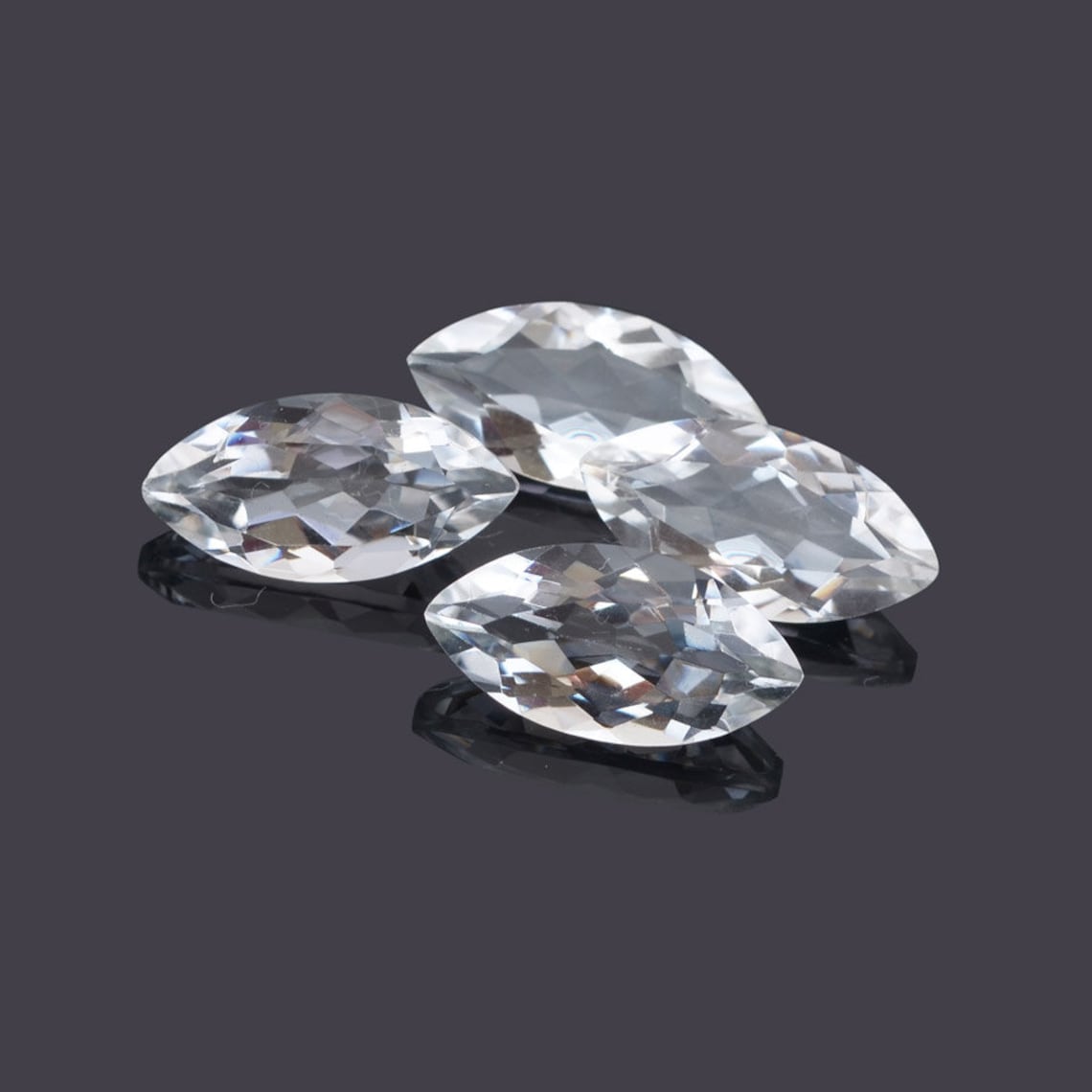 Wholesale Loose Gemstone Crystal Quartz Marquise 7x14mm AAA Etsy