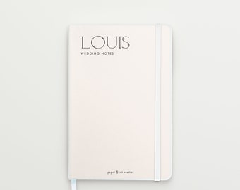 Personalised Wedding Organiser Notebook-Engagement Gift-Personalised Gift-Personalized Bride Gift-Personalised Journal // Amore
