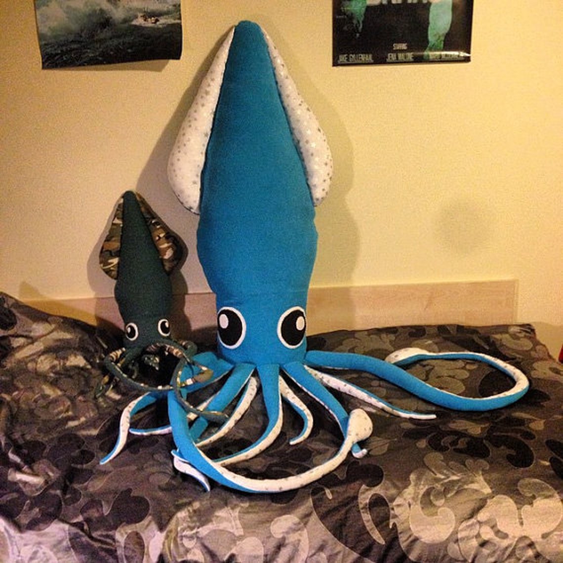 Giant 8foot Squid Plush Custom | Etsy