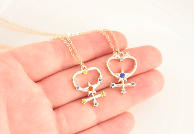 Sailor Venus Costume Necklace Love Necklace Sailor V Love Beauty Necklace Sailor Moon Necklace Mina Costume Sailor Moon Costume Jewellery