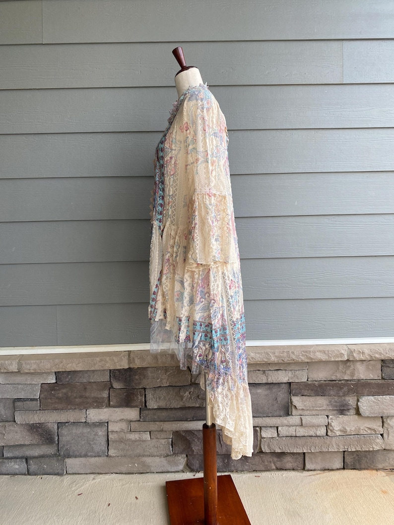 Lace Kimono: Boho Chic Resort Cover-Up, Stevie Nicks Style image 9