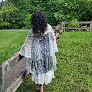 Lace Kimono: Boho Chic Resort Cover-Up, Stevie Nicks Style image 4