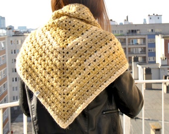 Grand Châle Or // Big Shawl Gold Color
