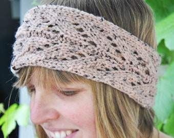 Bandeau Tricot Femme / Headband / Chauffe Oreille / Laine