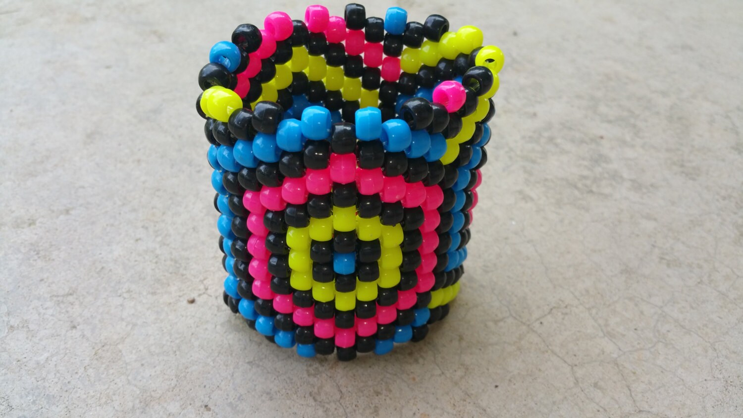 Trippy Kandi Pattern Kandi Cuff Sacred Geometry Kandi Kandi Etsy