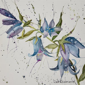 Colorado Wild Flower Prints Stunning Gallery Wall From My Original Paintings Bluebells Unframed