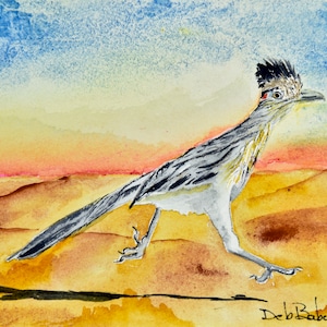 Running Roadrunner Fine Art Print image 1