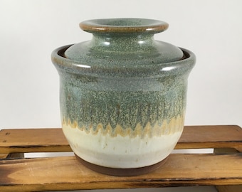 Pottery French Butter keeper, Ready to Ship