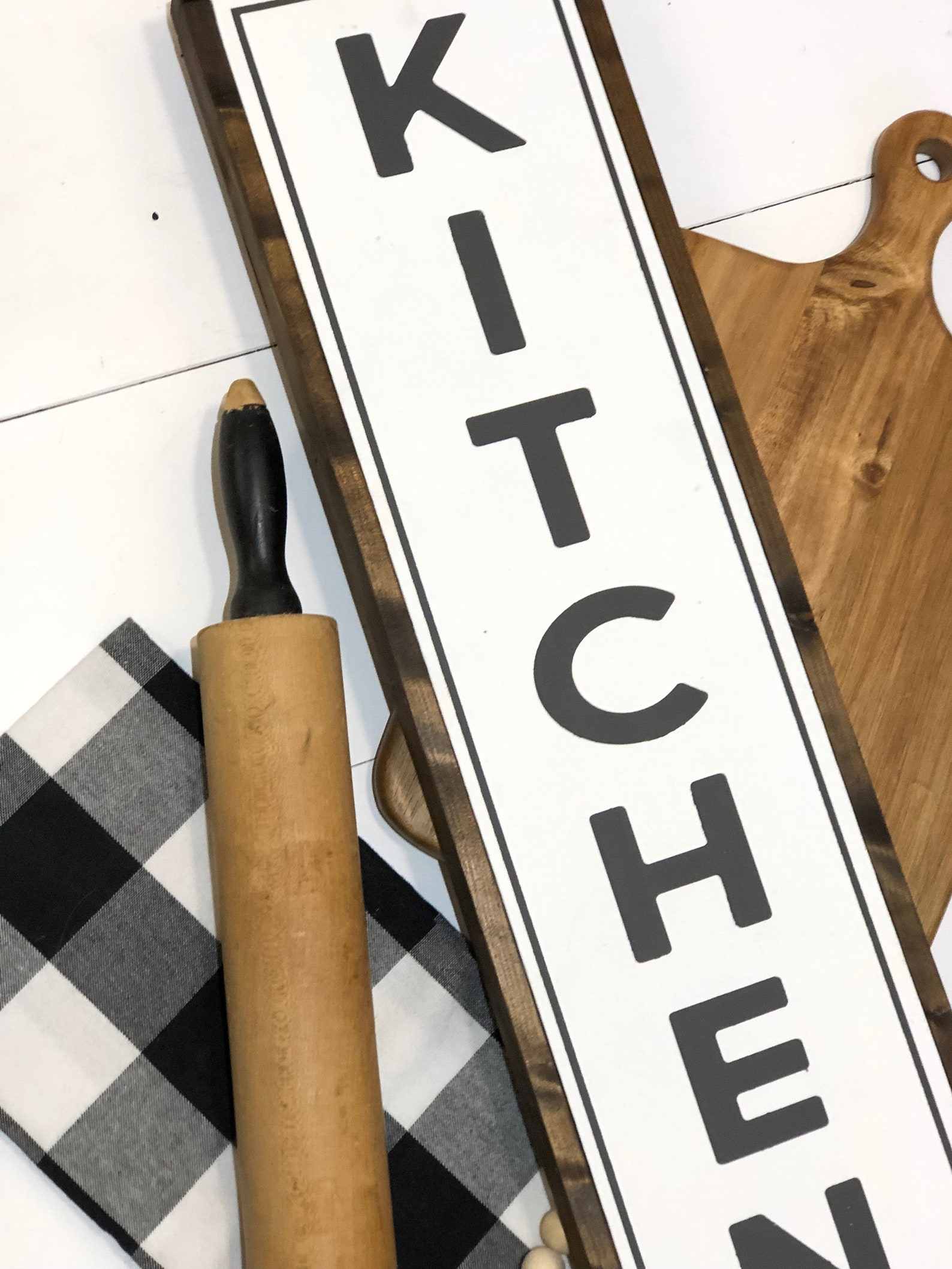 Vertical Kitchen Sign Kitchen Sign Large Kitchen Sign Etsy