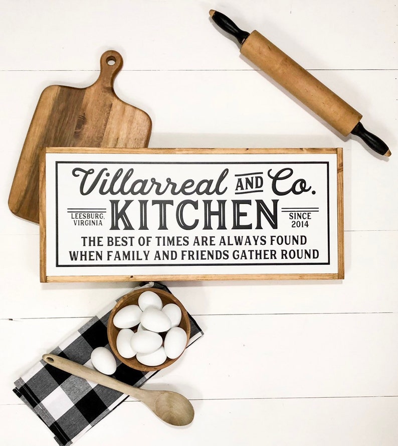 custom kitchen signs        <h3 class=