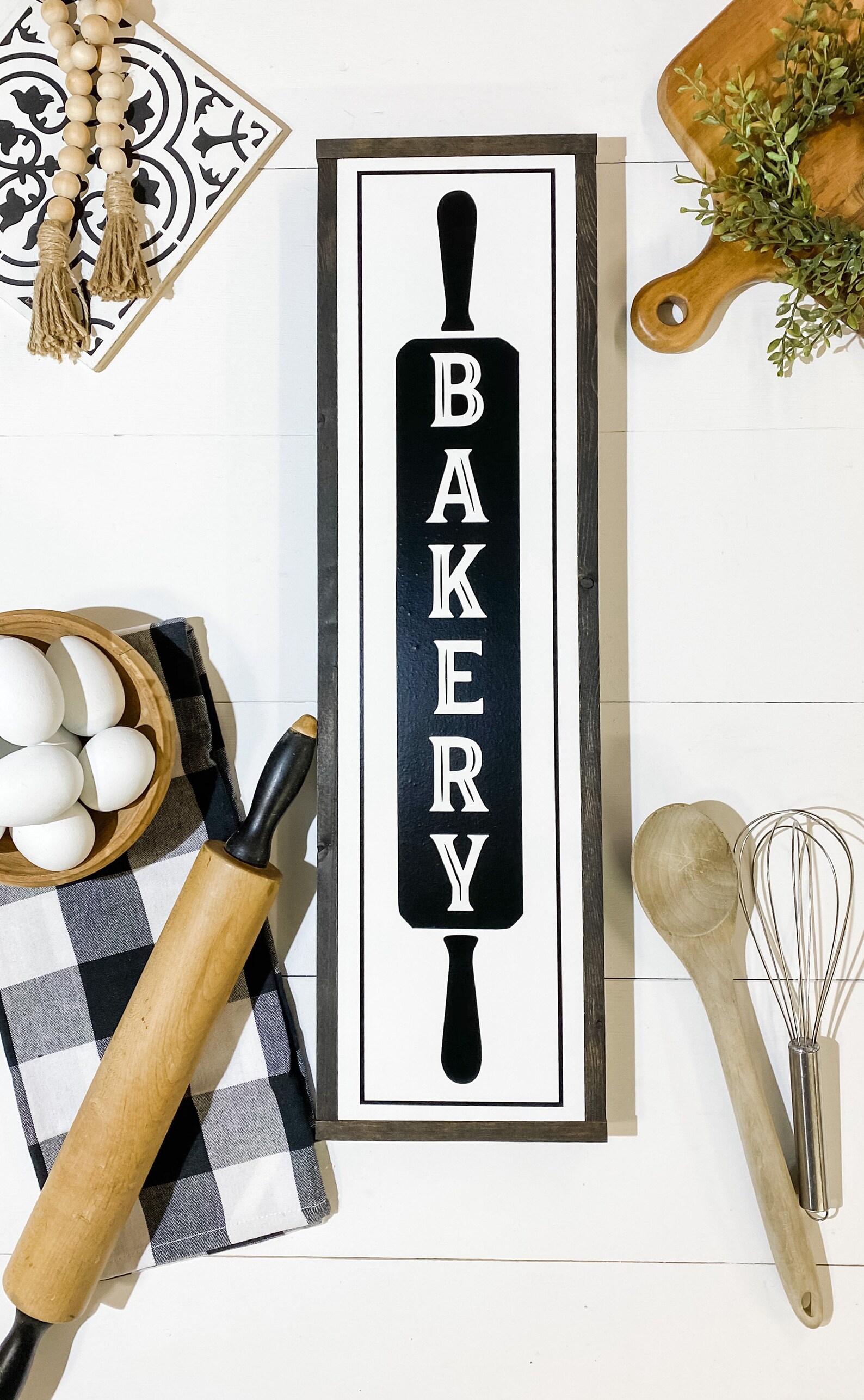 Vertical Bakery Sign Bakery Sign Large Bakery Sign Etsy