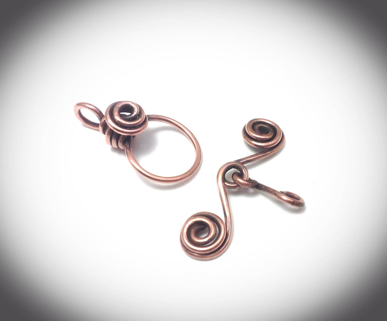 Toggle Clasp. Copper Clasp. Copper Toggle. Jewelry Findings. Etsy