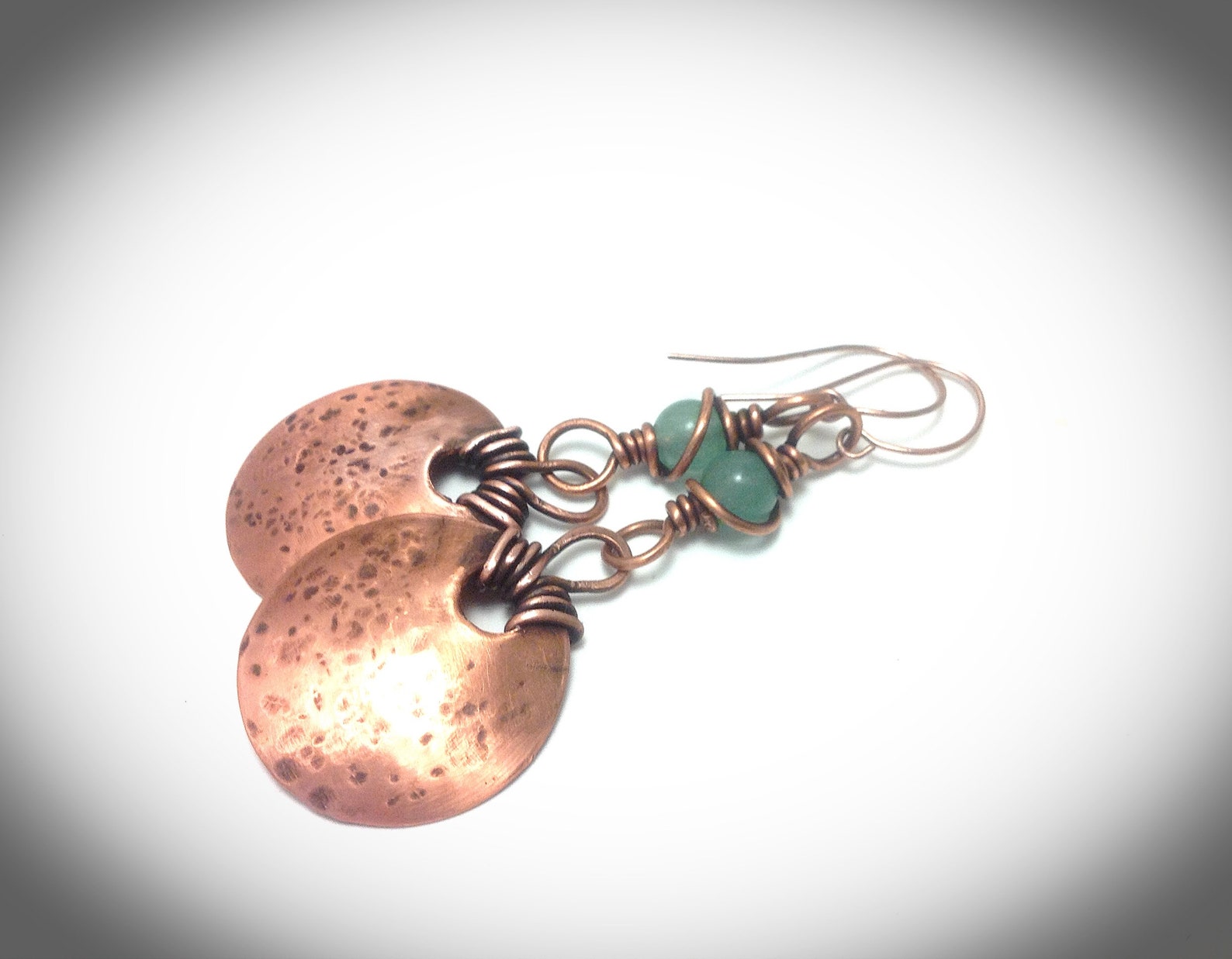 Copper Wire Jewelry. Wirewrapping. Wire Jewelry. Textured Etsy